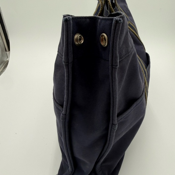 HERMES Fourre Tout Tote Bag, Navy and Olive. - Picture 2 of 10